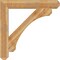 Ekena Millwork Legacy Craftsman Rough Sawn Bracket, Western Red Cedar, 6"W x 44"D x 44"H BKT06X44X44LEC04RWR - alternate 4